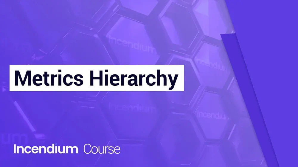 How to Use a Metrics Hierarchy to Drive Ecommerce Success
